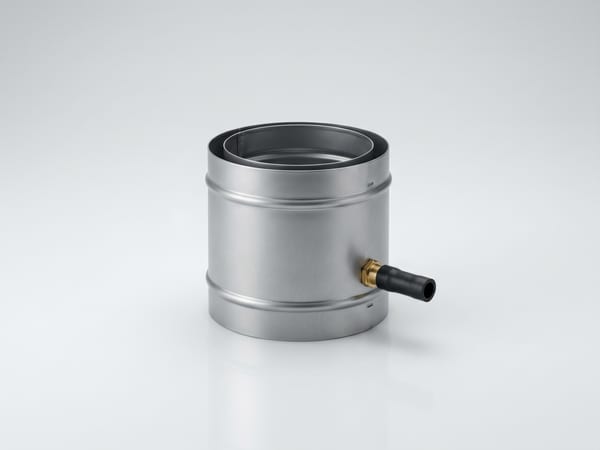 Grömo Wassersammler Zink ø 100 mit Schlauchpaket