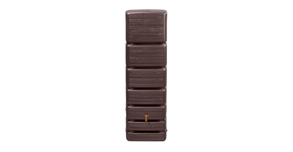 4rain Wandtank Slim Wood Decor 300 l (darkwood)
