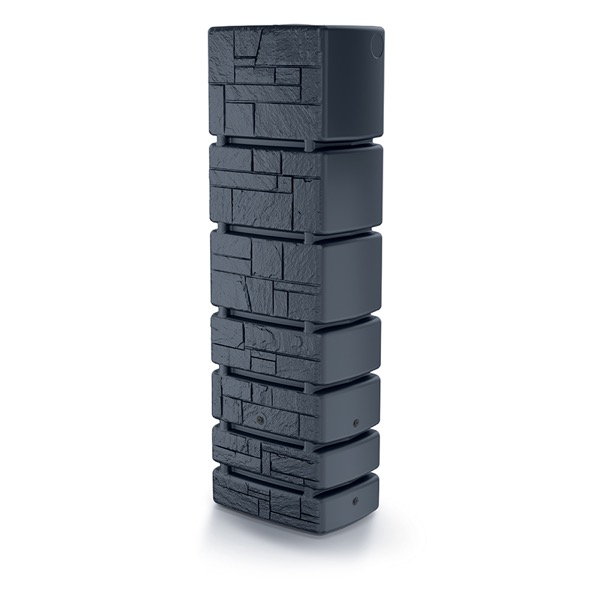 Prosperplast Tower Stone 500 l grau (Steinoptik)
